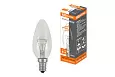 Лампа накаливания "Свеча прозрачная" 60 Вт-230 В-E14 SQ0332-0011 TDM/ТДМ