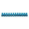 Клеммная винтовая колодка KВ-16 6-16, ток 30 A, полиэтилен синий REXANT (10 шт./уп.) 07-5016-4 REXANT