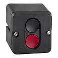 Пост кнопочный ПКЕ 712-2-У3-IP40 (красная, черная) 150762 KEAZ/КЭАЗ