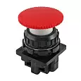 Выключатель кнопочный КЕ 021-У2-исп.2 гриб без фиксации красный 1з+1р 10A 660B IP40 SQ0753-0018 TDM/ТДМ