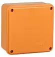 Коробка распаячная огнестойкая ПС 100х100х50мм 6P 4мм2 IP44 гладкие стенки UKF20-100-100-050-6-4-09 IEK/ИЭК