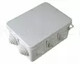 Коробка монтажная, разветвительная для открытой установки КР2606 150x110x70 полипропилен и ПВД IP55 КР2606 HEGEL