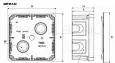 Коробка распределительная для сплошных стен 100X100X50 DIY IMT351221 Schneider Electric