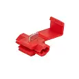 LD502-15 Зажим прокалывающий ответвительный ЗПО-1 - 1,5 мм2, красный (DIY упаковка 10 шт) 39345 STEKKER