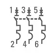 Автоматический выключатель 3P 40А (C) 4,5kA ВА 47-63 EKF PROxima mcb4763-3-40C-pro EKF/ЭКФ