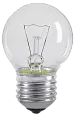 Лампа накаливания G45 шар прозр. 60Вт E27 600Лм 74х46мм LN-G45-60-E27-CL IEK/ИЭК