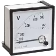 Вольтметр Э47 100В класс точности 1,5 96х96мм IPV20-6-0100-E IEK/ИЭК