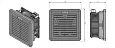 Фильтрующий вентилятор IP55 71 м3/ч 48 VDC NLV-1541 SILART