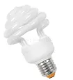 Лампа энергосберегающая спираль КЭЛ-ZS Е27 15Вт 6500К Т2 78x41x55мм LLE21-27-015-6500-T2 IEK/ИЭК