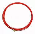 Протяжка кабельная REXANT (мини УЗК в бухте), стеклопруток, d=3,5 мм 10 м, красная 47-1010 REXANT