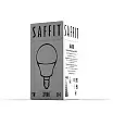 Лампа светодиодная SAFFIT SBG4505, G45 (шар), 5W 230V E27 2700К (белый теплый), 400Lm, 81*45мм 55025 SAFFIT