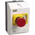 Защитная оболочка с кнопкой "Стоп" IP54 для ПРК32 DMS11D-PC55 IEK/ИЭК