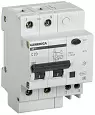 Дифференциальный автоматический выключатель АД12 2Р 20А 30мА GENERICA MAD15-2-020-C-030 Generica