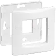 Рамка и суппорт для коробок КМКУ на 2 модуля белые IEK CKK-40D-RSK2-K01 IEK/ИЭК