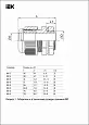 Сальник MG 32 диаметр проводника 18-25мм IP68 YSA20-21-32-68-K02 IEK/ИЭК