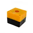 Корпус КП101 пластиковый 1 кнопка желтый EKF cpb-101-o EKF/ЭКФ