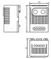 Термостат NO+NC (охлаждение и обогрев) на DIN-рейку 10A 230В IP20 EKF PROxima T2C10M EKF/ЭКФ