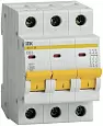 Автоматический выключатель ВА47-29 3Р 63А 4,5кА С MVA20-3-063-C IEK/ИЭК