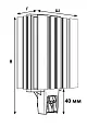 Нагреватель конвекционный 175 Вт 110-230 V AC/DC SNB-180-500 SILART