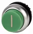M22-DH-G-X1 Головка кнопки выступающая без фиксации, цвет зеленый 216657 EATON