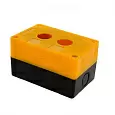 Корпус КП102 пластиковый 2 кнопки желтый EKF cpb-102-o EKF/ЭКФ