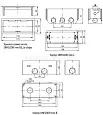 Лючок ONFLOOR mini L (пустотелые стены и мебель) (175х80х75мм) KNU-06-PCL IEK/ИЭК