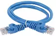 ITK Коммутационный шнур (патч-корд) кат.6 UTP PVC 3м синий PC03-C6U-3M ITK/ИТК
