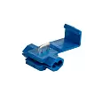 LD502-25 Зажим прокалывающий ответвительный ЗПО-2 - 2,5 мм2, синий (упаковка 100 шт) 39349 STEKKER