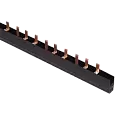 Шина соединительная PIN 1Р 100А шаг 27 мм полутромодульная (дл. 1м) YNS51-1-100 IEK/ИЭК