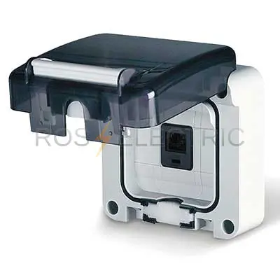 Розетка RJ 45 СП IP66 DKC DIS137448150 - Ros-Electric