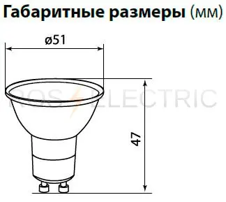 светодиод-PAR16