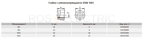 Гайка-самоконтрящаяся-DIN-985