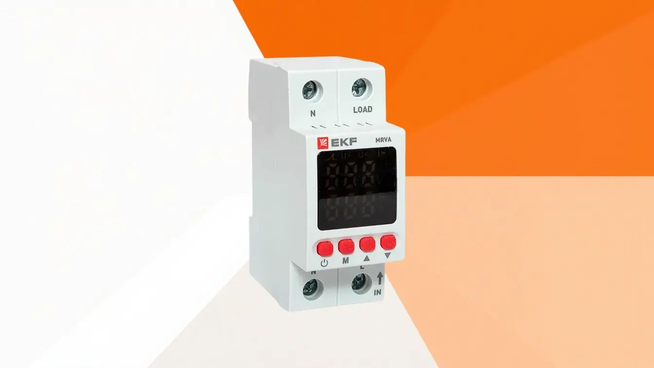 Новинка: Реле напряжения и тока MRVA-2 EKF