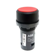 01-1SFA619100R1071-Кнопка-CP1-10R-11-красная-без-фиксации-1НО+1HЗ