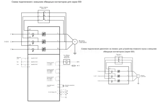 Устройство плавного пуска SSI-160/320-04 160кВт|320А 3 ~ 342-440В IP20 (без обводного контактора) INSTART 00062500 - Ros-Electric