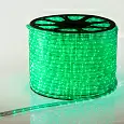 Дюралайт LED, эффект мерцания (2 жилы) (2W) - зеленый, 36 LED/м, 2,4Вт/м, Ø13мм, бухта 100м 121-254 NEON-NIGHT