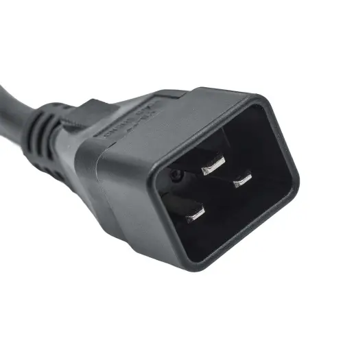 Кабель питания DKC, IEC320 С19 - IEC320 C20, 1.0м, 3x2,5мм DKC R5CORD9010 - Ros-Electric