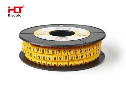 Маркер МК2- 4мм символ "9"  500шт/упак HLT ELECTRIC 084-08-38 - Ros-Electric