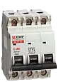 Автоматический выключатель ВА 47-63, 3P 6А (В) 4,5kA EKF mcb4763-3-06В EKF/ЭКФ