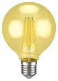 Лампа LED G95 шар золото 8Вт 230В 2700К E27 960лм серия 360° LLF-G95-8-230-30-E27-CLG IEK/ИЭК