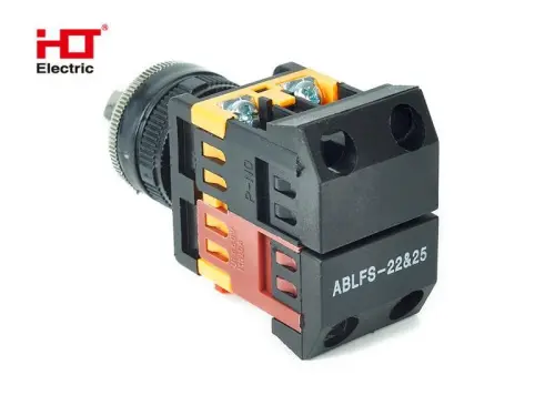 Кнопка ABLFS-22 с подсветкой NO+NC 230В IP40 белый HLT ELECTRIC 085-07-020 - Ros-Electric