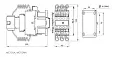 КОНТАКТОР MC1D ДЛЯ КОНДЕНСАТОРНЫХ БАТАРЕЙ 25 КВАР 1НО/2НЗ 48V 50/60ГЦ MC1DMKE7 Systeme Electric