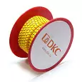 Кольца маркировочные 2,5-4,0мм с черными буквами L на желтом (1000шт) DKC AZO3LLBY DKC/ДКС