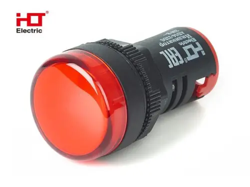 Лампа AD16-22DS(LED)матрица d22мм красный 230В IP40 HLT ELECTRIC 085-06-24 - Ros-Electric