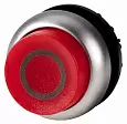M22-DRLH-R-X0 Головка кнопки выступающая с фиксацией, с подсветкой, цвет красный 216804 EATON