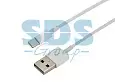 USB-Lightning кабель для iPhone/PVC/white/1m/REXANT/без индивидуальной упаковки 18-1121-10 REXANT