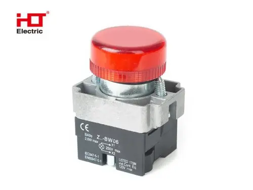 Лампа сигнальная CB2-BV64(LED) красный 230В IP54 HLT ELECTRIC 085-06-074 - Ros-Electric