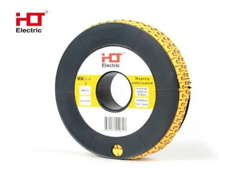 Маркер МК2- 4мм символ "2"  500шт/упак HLT ELECTRIC 084-08-31 - Ros-Electric