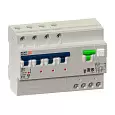 Автоматический выключатель дифференциального тока электронный OptiDin VD63-43C10-A-УХЛ4 (4P, C10, 10 103483 KEAZ/КЭАЗ