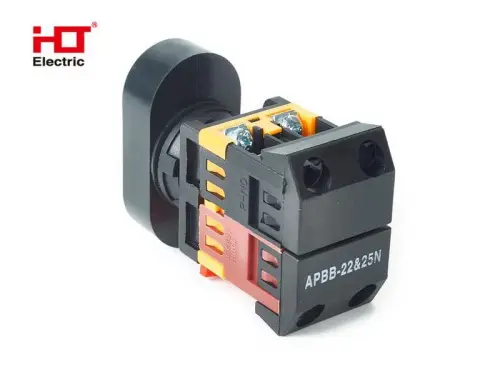 Кнопка APВВ-22N "I-O" d=22мм неон/240В 1з+1р HLT ELECTRIC 085-07-300 - Ros-Electric